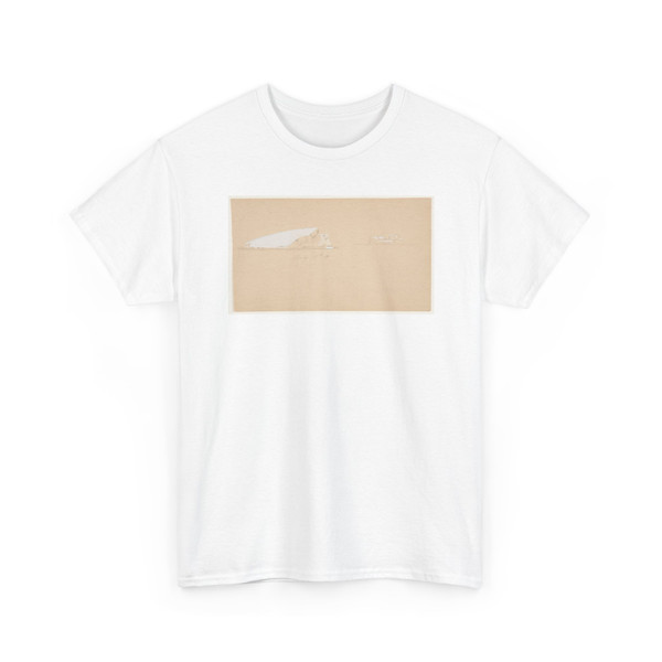 Frederic Edwin Church, American, - Two Floating Icebergs, Canada - July 16, 1859 v1 - T-Shirt