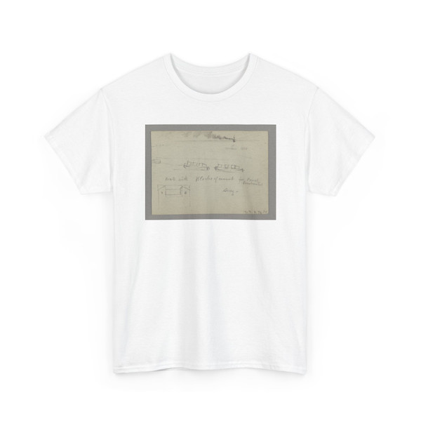 Frederic Edwin Church, American, - Moonlit Sky at Sea, Egypt - January 1868 v4 - T-Shirt