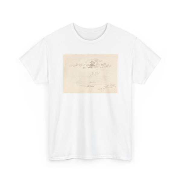 Frederic Edwin Church, American, - Moonlit Sky at Sea, Egypt - January 1868 v1 - T-Shirt