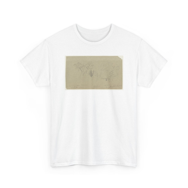 Frederic Edwin Church, American, - Tree Sketches, Vermont - October 1865 v1 - T-Shirt