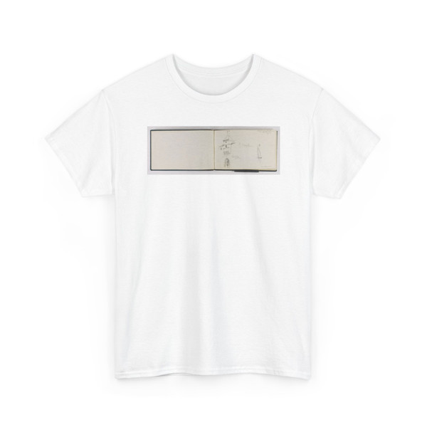 George Elbert Burr, born Monroe Falls, - (Sketchbook) Doorway to Castle at Aigle-Near Villeneuve - 1899 - T-Shirt