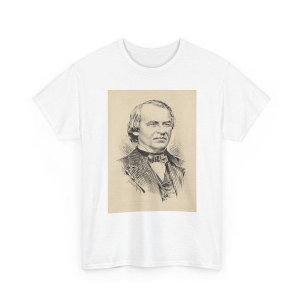 Jacques Reich, 10 Aug 1852 - 8 Jul 1923 - Andrew Johnson - c. 1899-1920 - T-Shirt