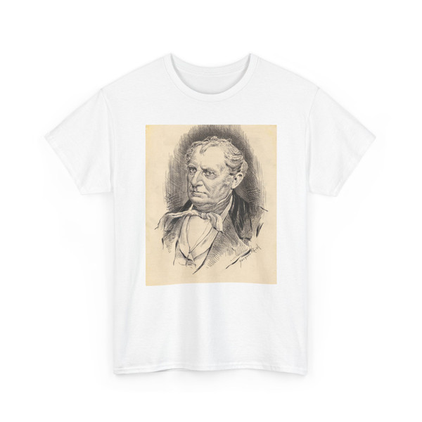 Jacques Reich, 10 Aug 1852 - 8 Jul 1923 - James Fenimore Cooper - c. 1899-1920 - T-Shirt