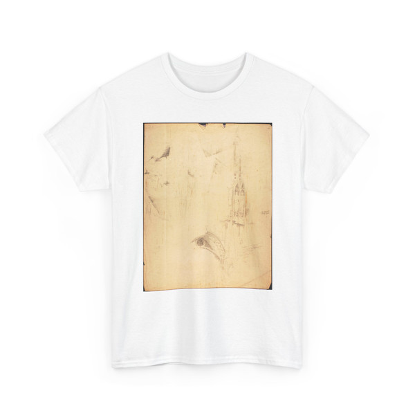 Solon H. Borglum, born Ogden, UT - Cathedral Study - 1919 - T-Shirt