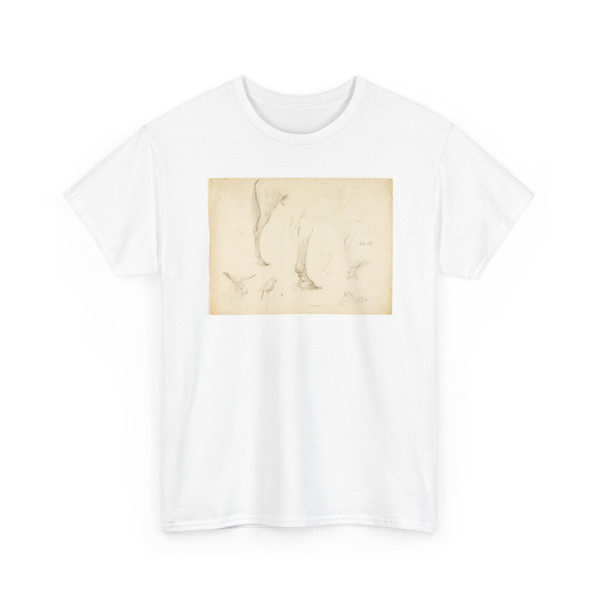 Solon H. Borglum, born Ogden, UT - Horse Study and Rabbits - n.d. - T-Shirt