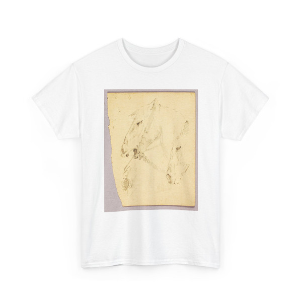 Solon H. Borglum, born Ogden, UT - Horses' Heads - n.d. - T-Shirt