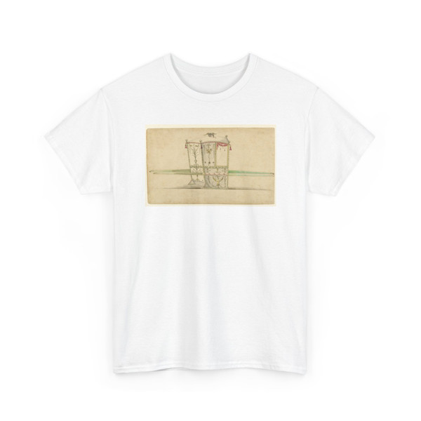 unknown - Design for a sedan chair - ca. 1775 - T-Shirt