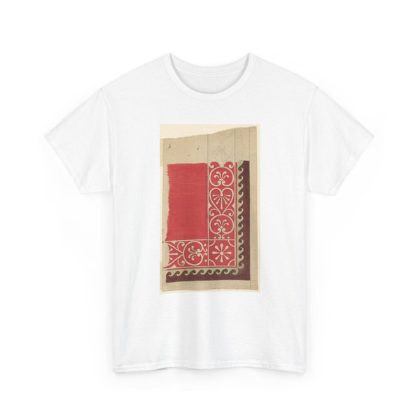 unknown - Design for a Woven or Embroidered Textile - 1825–1850 - T-Shirt