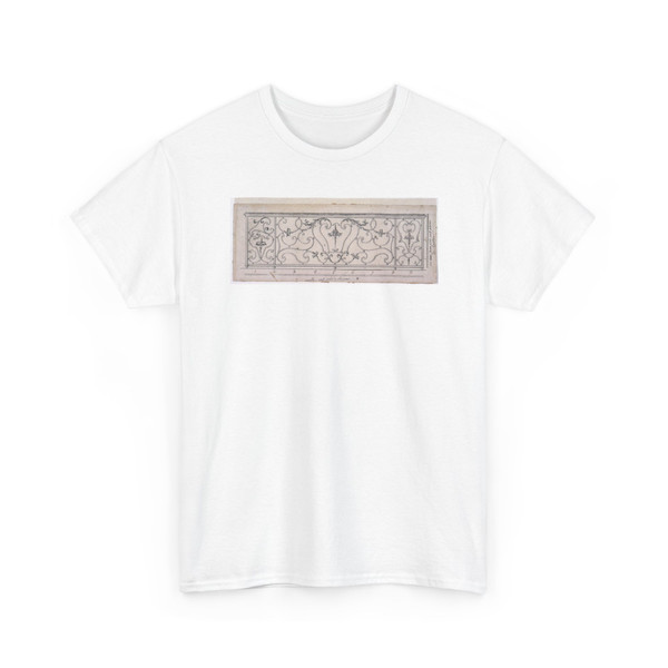 unknown - Design for a Wrought Iron Balcony - ca. 1750 v2 - T-Shirt