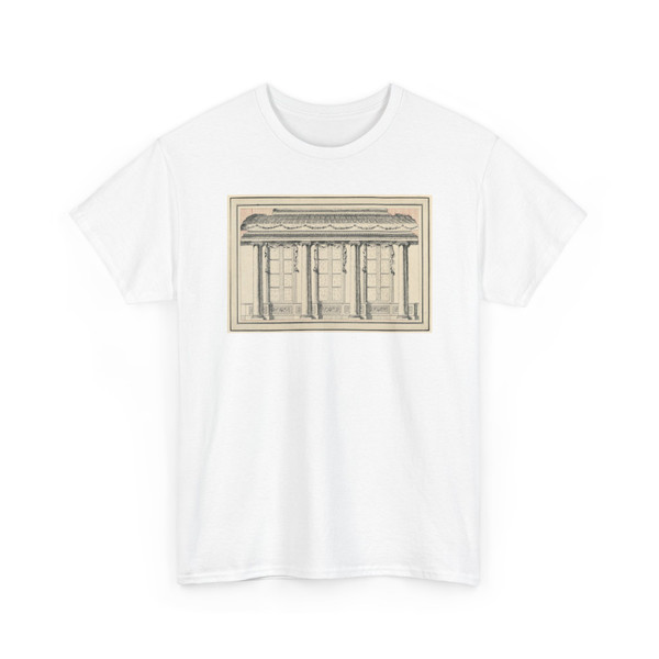 unknown - Elevation of a Salon - ca. 1780–1800 - T-Shirt