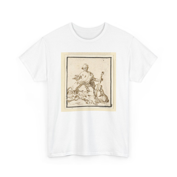 unknown - Music, from a Series of Seated Muses - 1750–1780 - T-Shirt