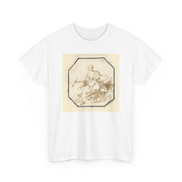 unknown - Painting, from a Series of Seated Muses - 1750–1780 - T-Shirt