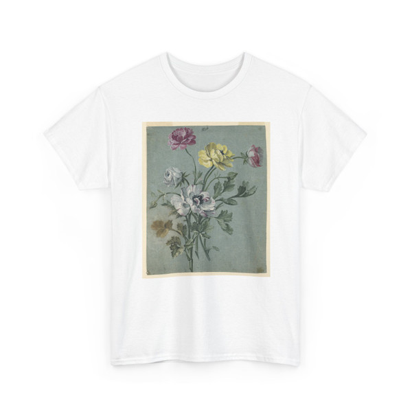 unknown - Study of a Bunch of Roses - 1750-1775 - T-Shirt