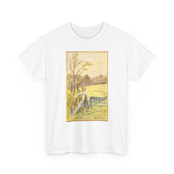 Walter Shirlaw, born Paisley, Scotland - The Gate Slide - n.d. - T-Shirt