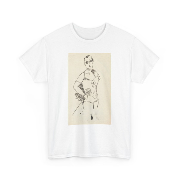 Walt Kuhn, born Brooklyn, NY 1877-died - Female Acrobat - n.d. - T-Shirt