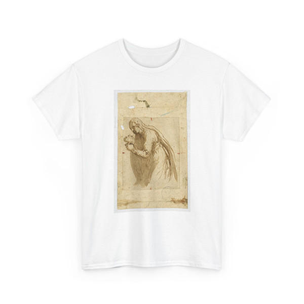 unknown - Study- Saint Mary Magdalene - 1600–1650 - T-Shirt