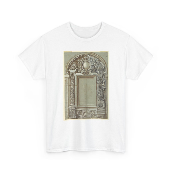 unknown - Project- The elevation of an altar. With alternative suggestions - 1740–1800 - T-Shirt