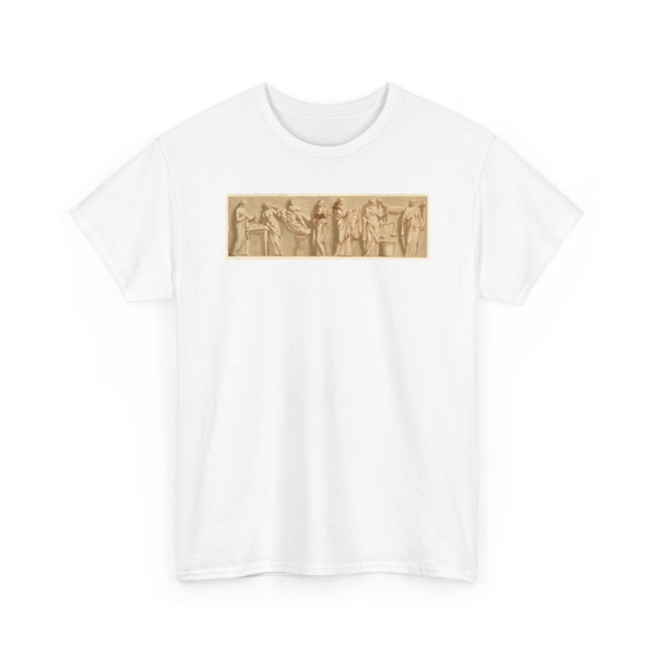 unknown - Design for Frieze or Relief with Various Allegories - 17th century - T-Shirt