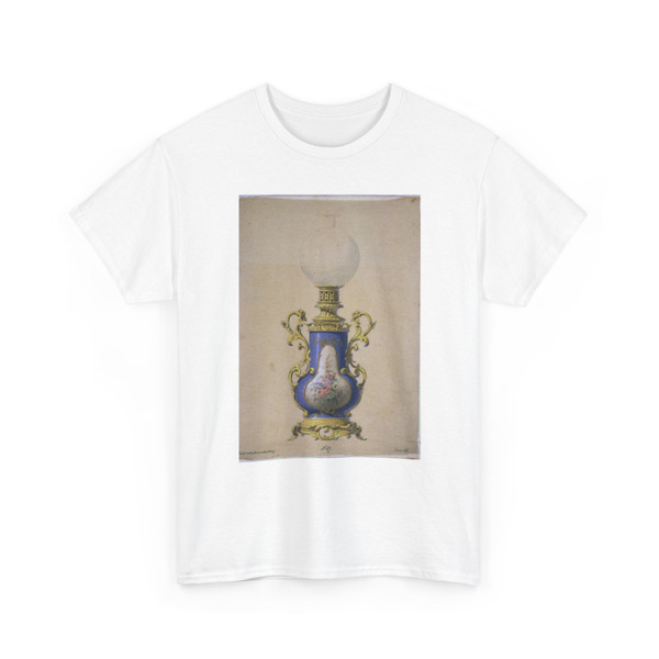 unknown - Design for an Oil Lamp - ca. 1855 v2 - T-Shirt