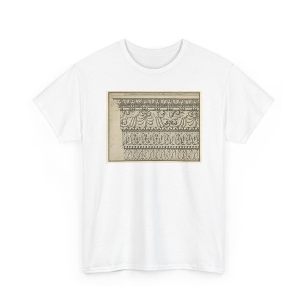 unknown - Design for an architrave - 1770-1790 - T-Shirt