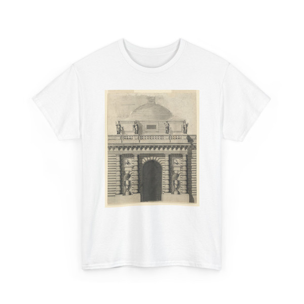 unknown - Design for a Mausoleum - 1780 - T-Shirt