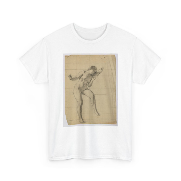 Louise Cox, American, 1865 - 1945 - (Untitled-nude female figure) - ca. 1903 - T-Shirt