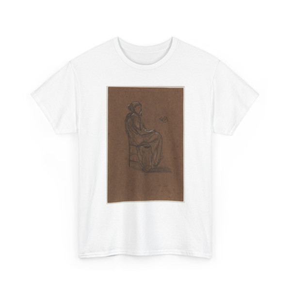 James McNeill Whistler (1834-1903) - Female Figure, Seated - 1870-1873 - T-Shirt