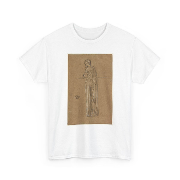 James McNeill Whistler (1834-1903) - Draped Figure Standing - 1870-1873 - T-Shirt