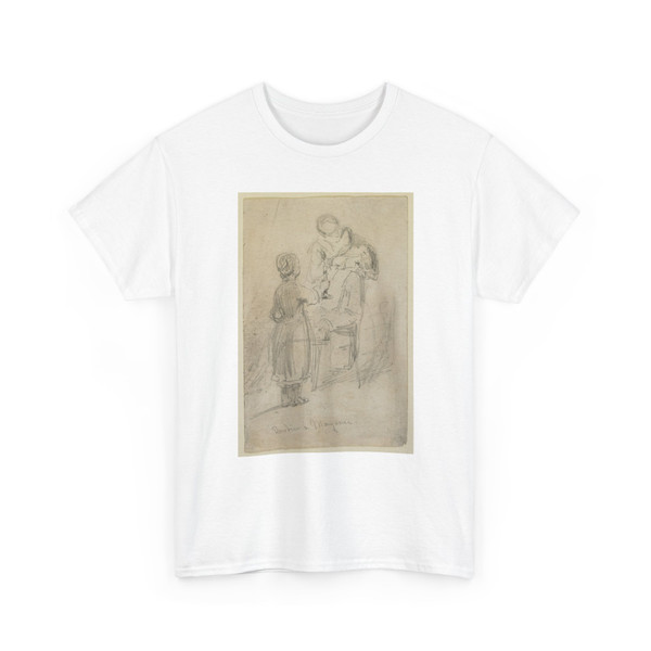 James McNeill Whistler (1834-1903) - Barbier à Mayence - 1858 - T-Shirt
