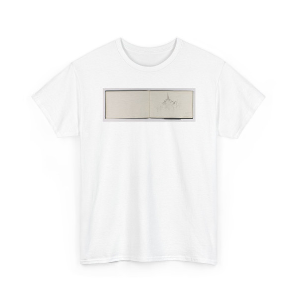 George Elbert Burr, born Monroe Falls, - (Sketchbook) Old House, Sierre - 1899 - T-Shirt