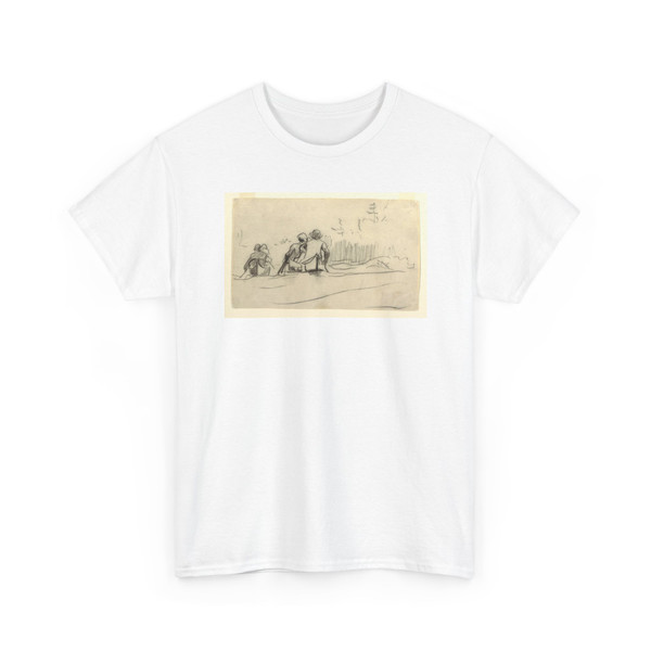 Winslow Homer, American, 1836–1910 - Stern View of Two Canoes - 1897 v2 - T-Shirt