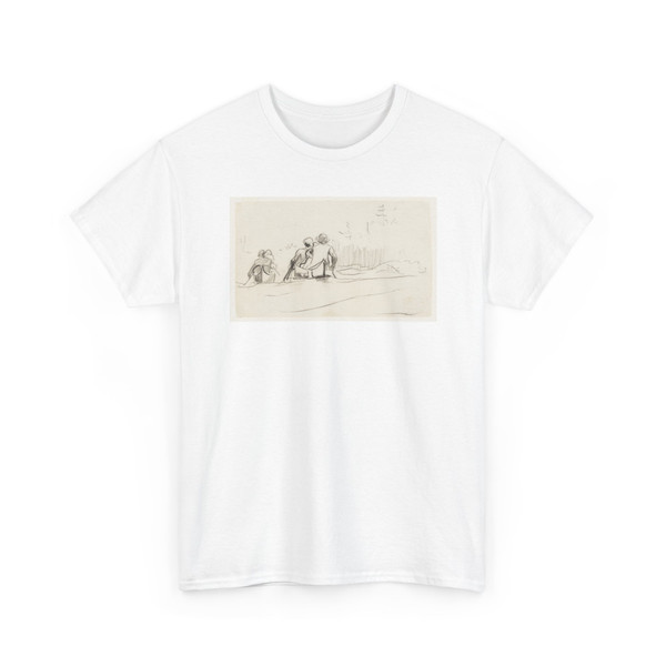 Winslow Homer, American, 1836–1910 - Stern View of Two Canoes - 1897 v1 - T-Shirt