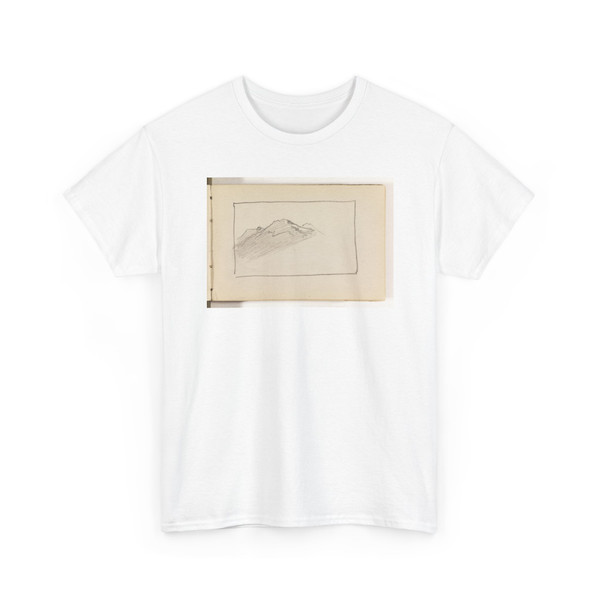 William Trost Richards, American, - Unfinished Study of Mountains - 1870–85 - T-Shirt
