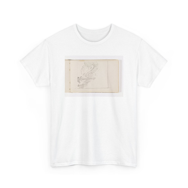 William Trost Richards, American, - Unfinished Mountain Study with Tall Tree - 1885–1902 - T-Shirt