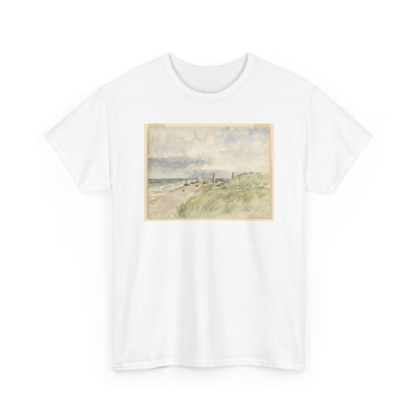 Whitney Warren Jr., American, 1864–1943 - The Shore at Kativigh, Holland - August 21, 1887 v2 - T-Shirt