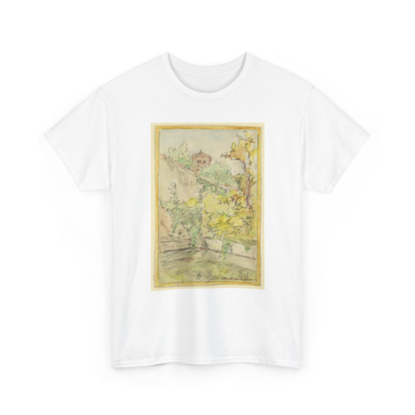 Walter Shirlaw, American, b. Scotland, - A Courtyard - ca. 1885 - T-Shirt