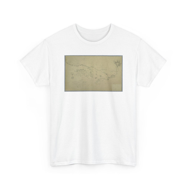 Frederic Edwin Church, American, - Wooded Vale, Jamaica - July 1865 v2 - T-Shirt