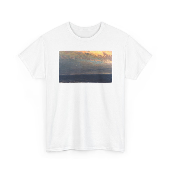 Frederic Edwin Church, American, - Valley at Sunset - 1870–80 v2 - T-Shirt