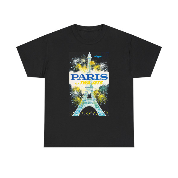 TWA Paris Advertising Poster (1964) - T-Shirt