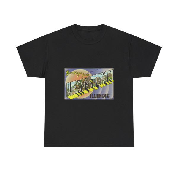 Greetings from Lewistown Illinois (Greeting Postcards) T-Shirt