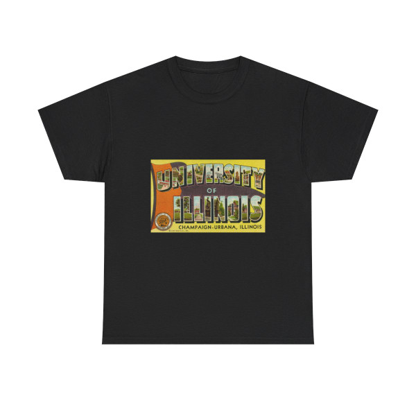 Greetings From The University of Illinois (Greeting Postcards) T-Shirt