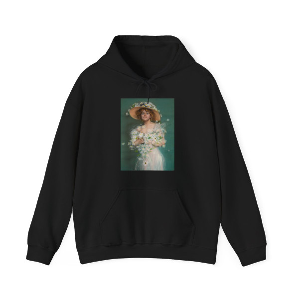 Lady with Daises - Hoodie