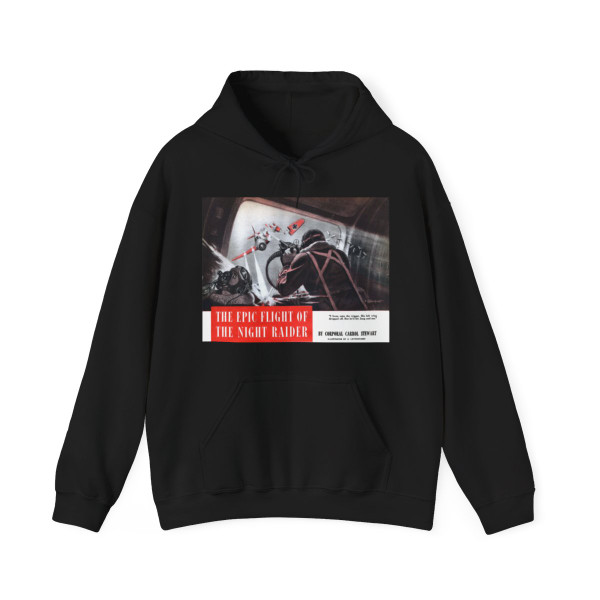 The Epic Flight Of The Night Raider, Liberty, June 26, 1943 - Hoodie