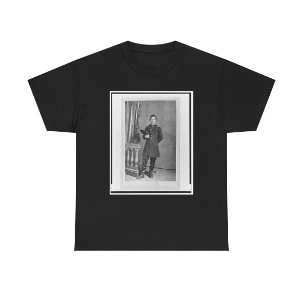 2Nd Lieutenant Albert Sidney Smith, Union Officer, Full-Length Portrait, Standing, Facing Front (U.S. Civil War) T-Shirt