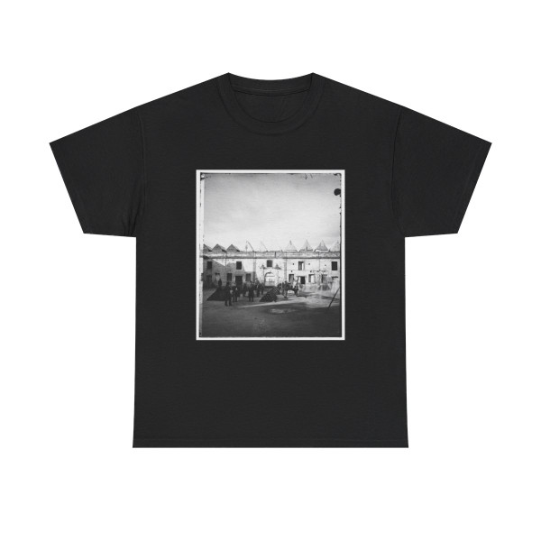 Saint Augustine, Fla. Artillery Inside Fort Marion; Tents on Rampart (U.S. Civil War) T-Shirt