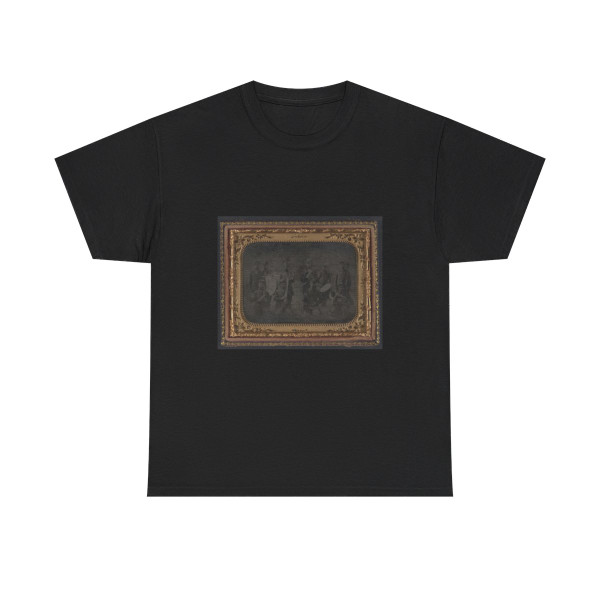 Ten Unidentified Soldiers That Form a Union Regimental Band With Saxhorns and Drums (U.S. Civil War) T-Shirt