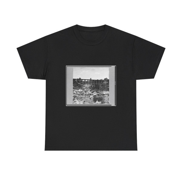 Trestle Bridge on South Side of Railroad, Near Petersburg, Virginia, April 1865 (U.S. Civil War) T-Shirt