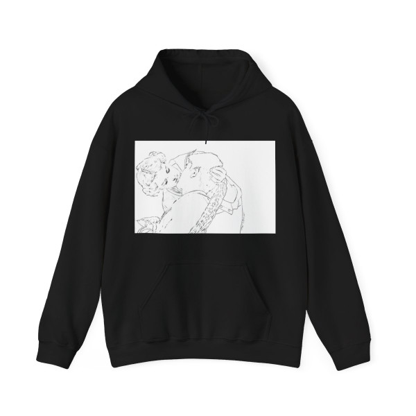 Preliminary story illustrations scetch 1 - Hoodie