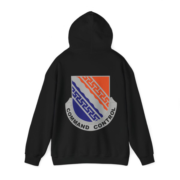 54 Signal Battalion (U.S. Army) Back Print Hoodie