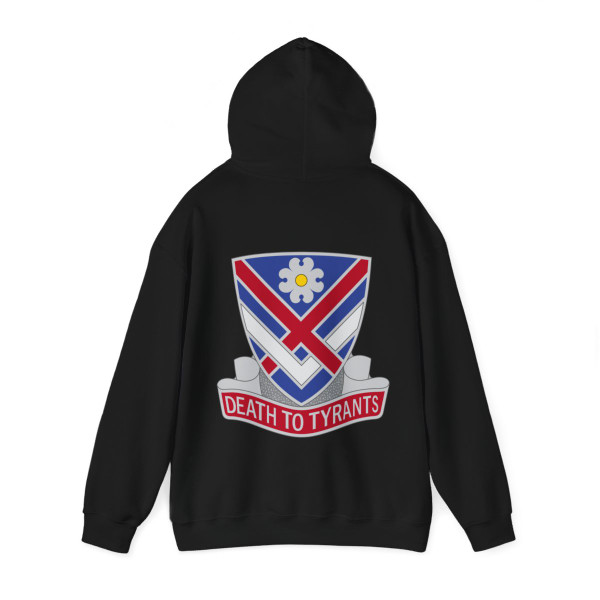 183 Cavalry Regiment (U.S. Army) Back Print Hoodie